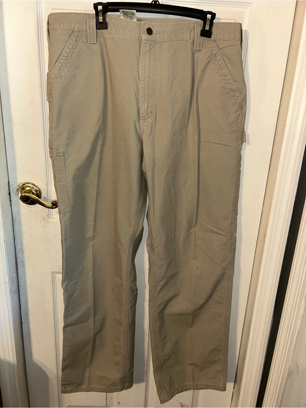 Carhartt Men's Khaki Utility Cargo Pants 40X32